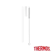 【THERMOS膳魔師】吸管刷組(吸管+吸管刷)(Z-ICFITP434SET) 白色
