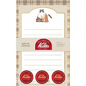 【日本Wa-Life】Kalita咖啡機系列 迷你信封紙組 ‧ White coffee