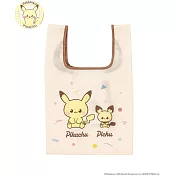 期間限量-日本3COINS vs 寶可夢聯名款巾著式環保購物袋 鵝黃