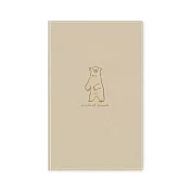 【日本RYU-RYU】2026 月記事手帳B6 Slim｜中島良二動物遊行 ‧ 北極熊