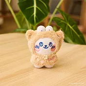 懶散兔與啾先生貓貓絨毛吊飾 懶散兔