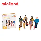 【西班牙miniland】多元文化造型人偶9件