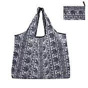 【JP生活館 】可折疊大容量購物袋環保袋 大象灰