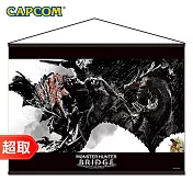 Capcom《周邊》魔物獵人 Bridge 壁面藝術 掛軸 * CAPCOM 卡普空 * 台灣代理版