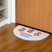 【韓國Dailylike】可愛造型室內腳踏地墊 ‧ 小花