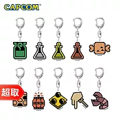 Capcom《周邊》魔物獵人 荒野 道具圖示壓克力鑰匙圈 (BOX-10入) ＊ CAPCOM 卡普空 ＊ 台灣代理版
