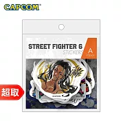 Capcom《周邊》快打旋風6 造型貼紙 ＊ CAPCOM 卡普空 ＊ 台灣代理版 組合A款