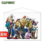 Capcom《周邊》快打旋風6 角色掛軸 ＊ CAPCOM 卡普空 ＊ 台灣代理版