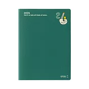 MIDORI POCKET DIARY 2026手帳(月單週方格)A6- 歐吉桑