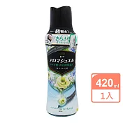 P&G日本限定衣物清香顆粒香香豆420ml 微風百花
