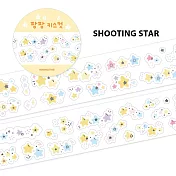 【韓國WANNATHIS】Kiss cut 貼紙膠帶 ‧ pang pang/星星