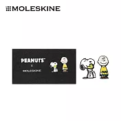 MOLESKINE史努比限量束繩串飾套裝/史努比和查理/2個