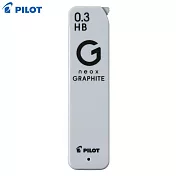 (3入1包限量送Q版鑰匙圈)PILOT GRAPHITE 新款自動鉛筆芯 0.3 HB