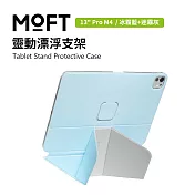 美國 MOFT 靈動漂浮支架(13吋 Pro M4.M5) 直式橫式隨心切換 超過20種角度支援 冰霧藍+迷霧灰