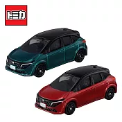 【日本正版授權】兩款一組 TOMICA NO.47 日產 NOTE AURA NISSAN 玩具車 多美小汽車