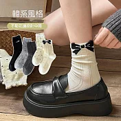 【Missking 1983】不勒花邊多款設計中筒襪 (4雙組)