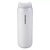 [星巴克]波紋線條不鏽鋼杯