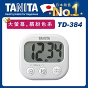 【TANITA】繽紛電子計時器TD-384 灰色