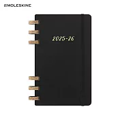 2026 MOLESKINE線圈萬用手帳/ 12M/ 軟皮 / L型/ 黑