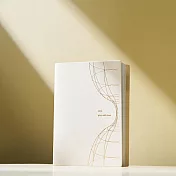 【女人迷商號 Womany Shop】2026 play with time 手帳 悠然月光白（典雅精緻的人造軟皮革封面）