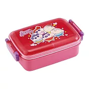 【日本正版授權】蠟筆小新 單層便當盒 日本製 450ml 分隔便當盒/可微波飯盒 野原新之助/風間徹/妮妮/正男/阿呆