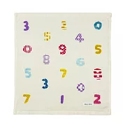 【日本丸真】SOU SOU 經典原創純棉洗臉巾  彩色數字  彩色數字