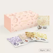 【HWC 黑沃咖啡】咖啡禮盒 世界甜點系列綜合濾掛-10gX20入/盒