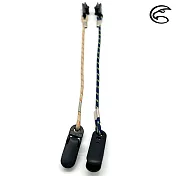 【兩入一組】ADISI 反光防風帽繩(夾式)【靛藍-淺卡】AS25048 / 短款