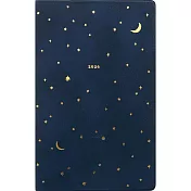 【日本EL COMMUN】2026 月記事手帳 長型 ‧ 午夜/海軍藍