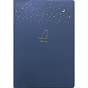 【日本EL COMMUN】2026 月記事手帳B6 ‧ 靜謐星空/貓咪