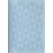 【日本EL COMMUN】2026 橫式週記事手帳B6 ‧ 幾何蝶影/藍灰色