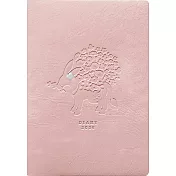 【日本EL COMMUN】2026 橫式週記事手帳B6 ‧ 春日花驢/粉紅色