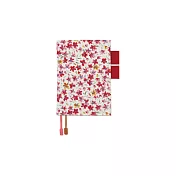 珠友 2026年A6/50K花布日誌/橫線1日1頁/日記手帳/日計劃/手札行事曆/每日時間軸管理/效率工作紀錄/一日一頁 04碎花