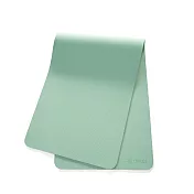 【QMAT】6mm瑜珈墊 台灣製 (附贈束帶及收納網袋 運動墊 遊戲墊 發呆墊) 無 淺玉綠