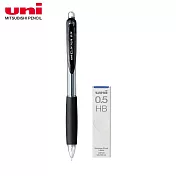 (限量送)UNI M5-118國民大嘴自動鉛筆+HB鉛芯 黑