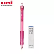 (限量送)UNI M5-100寫樂自動鉛筆+HB鉛芯0.5  粉