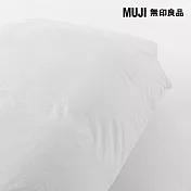 【MUJI 無印良品】柔舒水洗棉被套/D/雙人/ 柔白