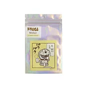 【日本Green Flash】哆啦A夢系列 一格漫畫貼紙 ‧ 黃色