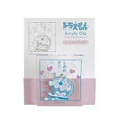 【日本Green Flash】哆啦A夢系列 一格漫畫壓克力夾 ‧ 粉紅色