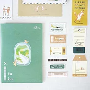 【 Hello Studio 你好工作室】狐吉航空系列｜紙品組