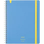 KOKUYO 2026 Sooofa軟線圈手帳筆記本(月間)B6- 淺藍