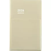 KOKUYO JIBUN 2026手帳DIARY Biz (A5變形)-精裝米