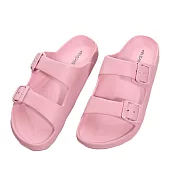 Fun Plus+ Silicstep矽晶減塑休閒拖鞋 粉24