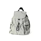 Masmarulez 韓版迷你束口後背包 灰色