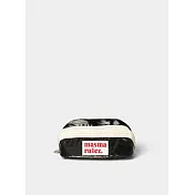 Masmarulez 鉛筆化妝收納包 - 亮皮款 黑色