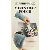 Masmarulez 迷你手拿包－黑花款