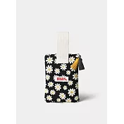 Masmarulez 手拿包－針織小花款 黑色