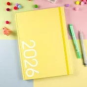 【conifer綠的事務】2026年16K玩色精裝直式週誌  洋甘菊