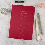 【conifer綠的事務】2026年25K暮光之絮軟背精裝八分割週誌  櫻桃口味