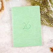 【conifer綠的事務】2026年32K光合時光軟皮精裝方格週誌  靜水